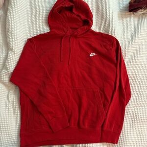 Nike Red Sweatshirt Bold Casual Sportswear